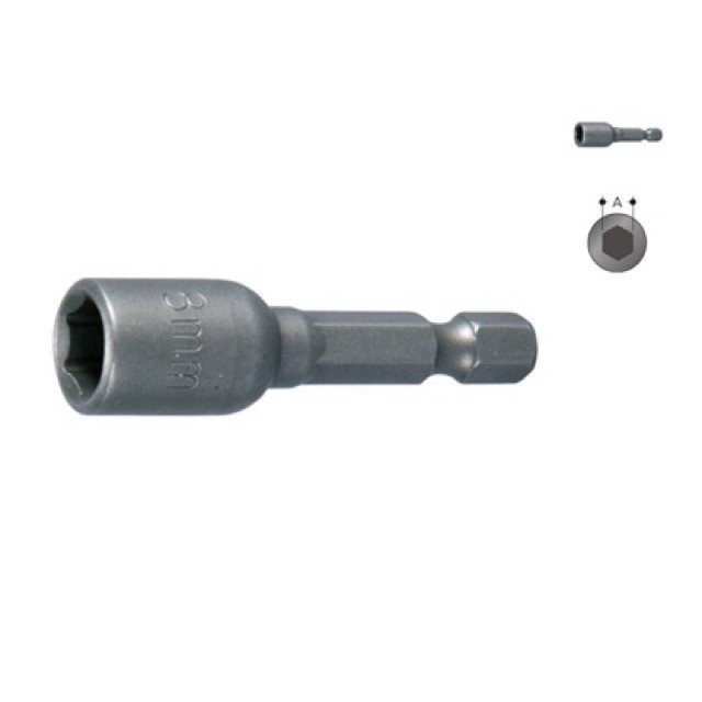 Đầu bắn tôn Makita B-38934 (8mm)