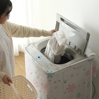 bọc máy giặt lụa satin chống thấm mẫu mới 2020