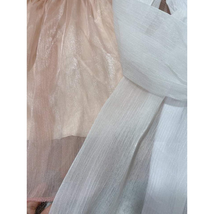 ( Ảnh Thật ) - Áo Trễ Vai Chất Đũi Tơ Siêu Hót  Hình Chụp Thật 100% - Zadola fashion