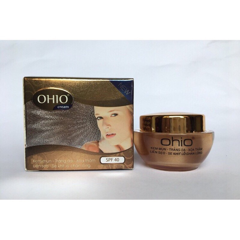 Kem mụn OHIO ốc sên trắng da - thâm - mờ sẹo20g