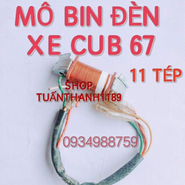 MÔ BIN ĐÈN XE CUB 67