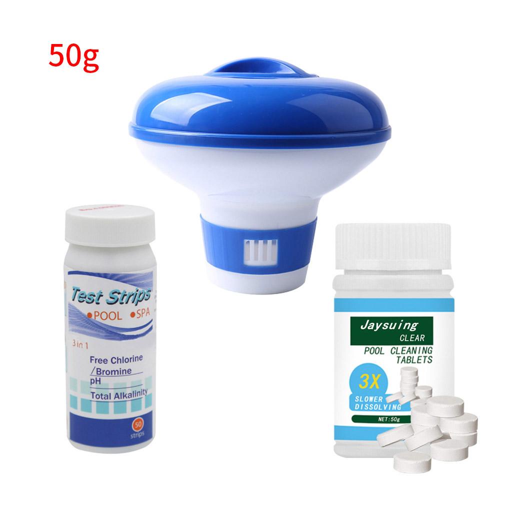 Viên Sủi Vệ Sinh Bể bơi Kèm 100 Viên Sủi Bọt Tiện Dụng