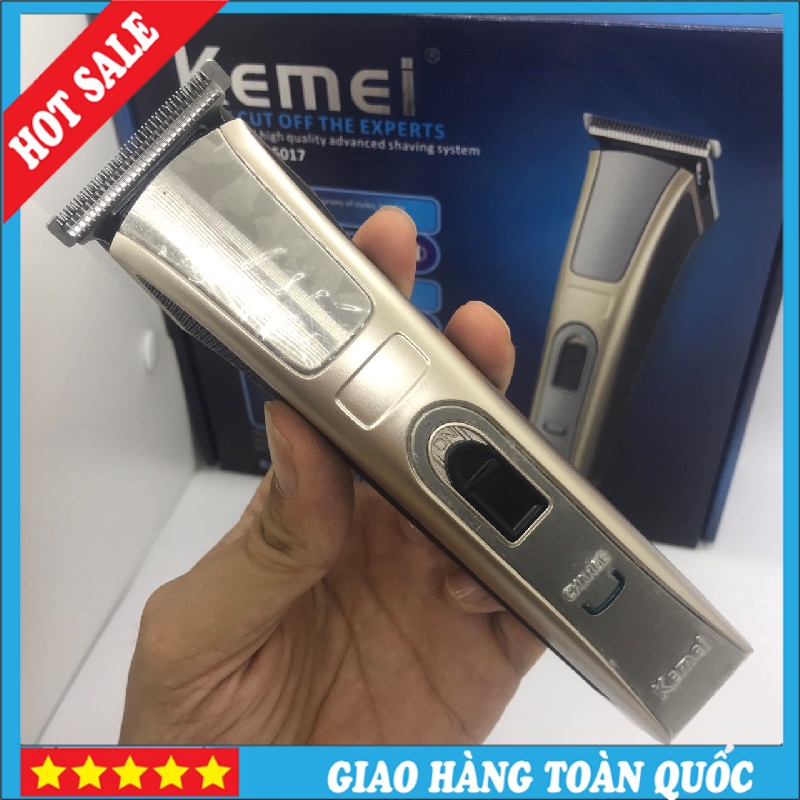 ⭐Bảo hành 1 năm⭐️ Tông đơ cắt tóc gia đình kemei 5017 Tăng đơ cắt tóc cho bé  chạy êm , lưỡi lưc bén