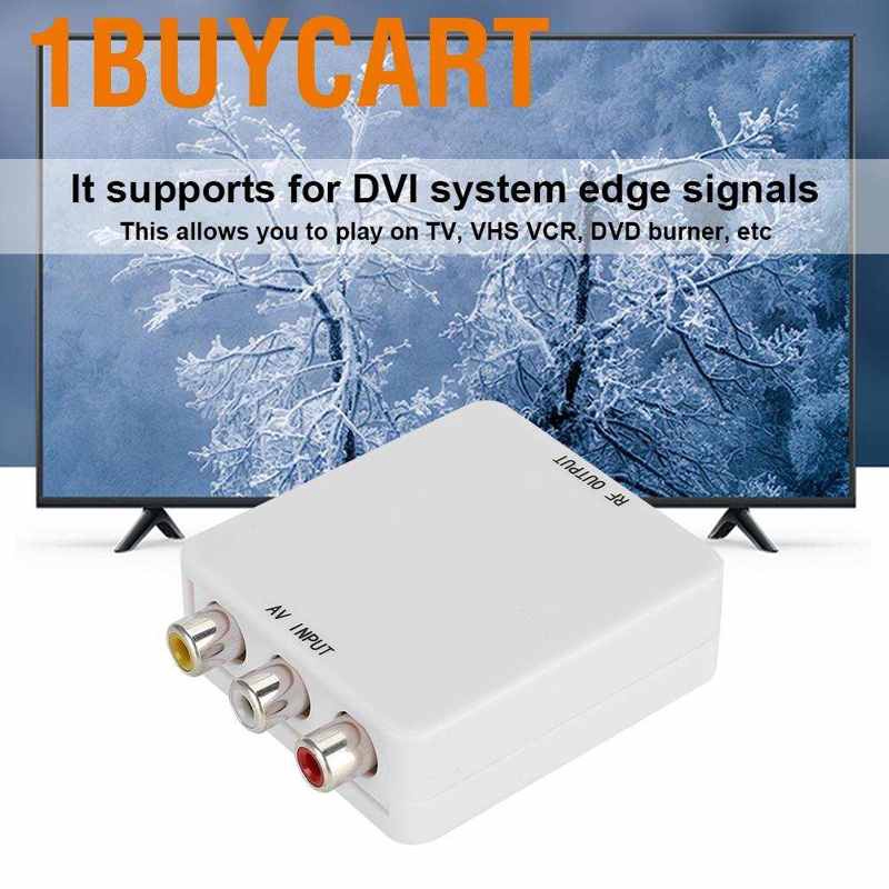 Hộp Chuyển Đổi Tín Hiệu Av Sang Rf 67.25mhz 61.25mhz 1buycart