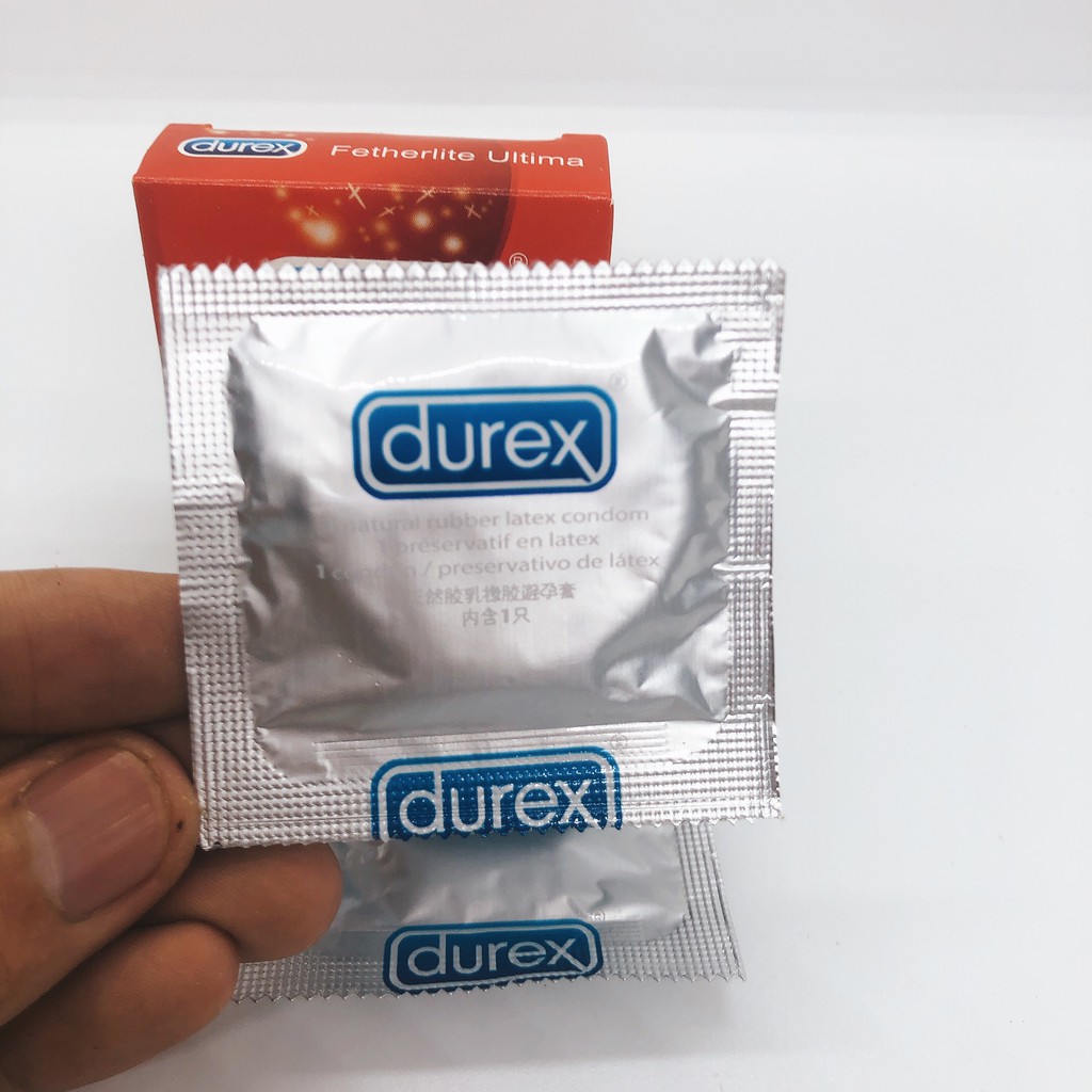 Bao cao su durex / bao cao su siêu mỏng kéo dài - bcs lẻ