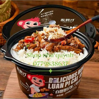 (siêu ngon) CƠM TỰ SÔI MONKEY SIÊU NGON CÓ 4 VỊ