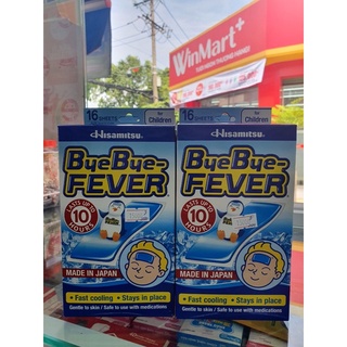 Miếng dán hạ sốt Byebye Fever cho bé và người lớn