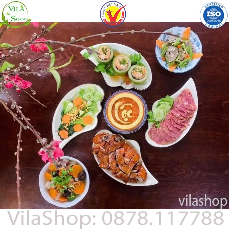 Khuôn Xôi, Bộ Khuôn Làm Xôi Hình Chữ Phúc - Lộc - Thọ, Đường Kính 13.5cm x Cao 7cm, Hạt Nhựa PP Chịu Nhiệt - Không Mùi