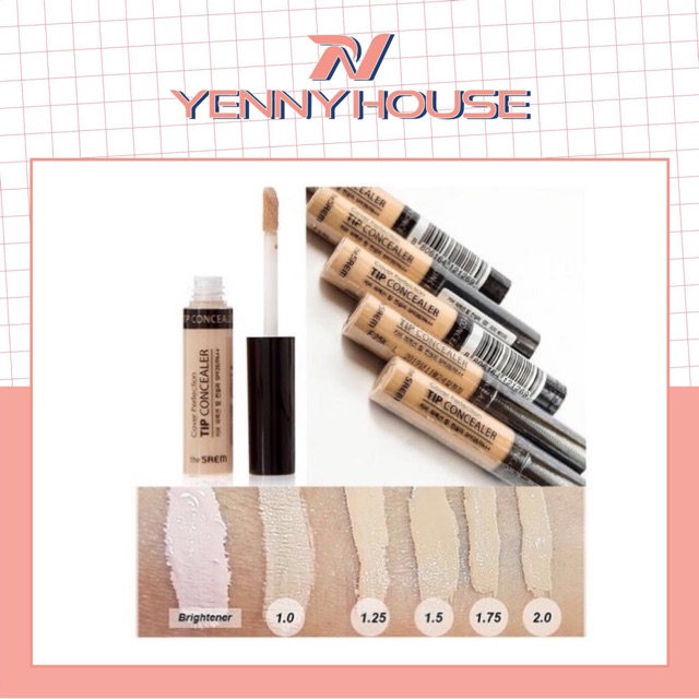 Kem Che Khuyết Điểm The Cover Perfection Tip Concealer SPF28 PA++