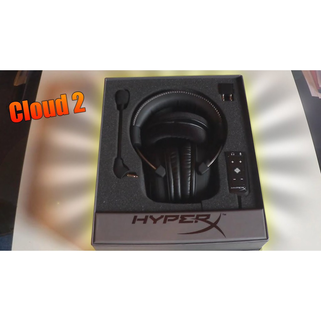 [ GIÁ SỐC ] - [ HOT ] - [ RẺ VÔ ĐỊCH ] - Tai nghe Kingston HyperX Cloud 2 - Chính Hãng Việt Nam - Mới 100%