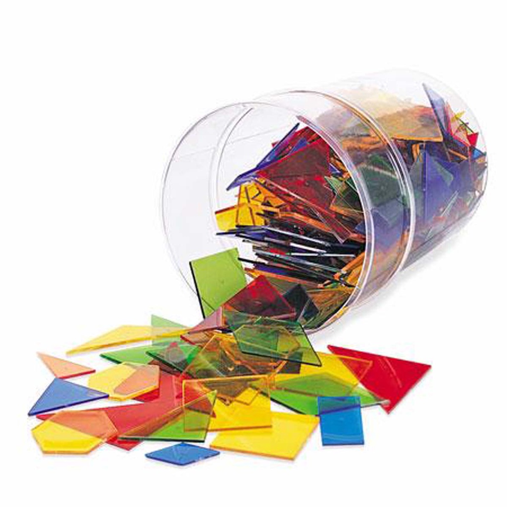 Bộ hình đa giác trong suốt - Power Polygons™ (450 chi tiết)