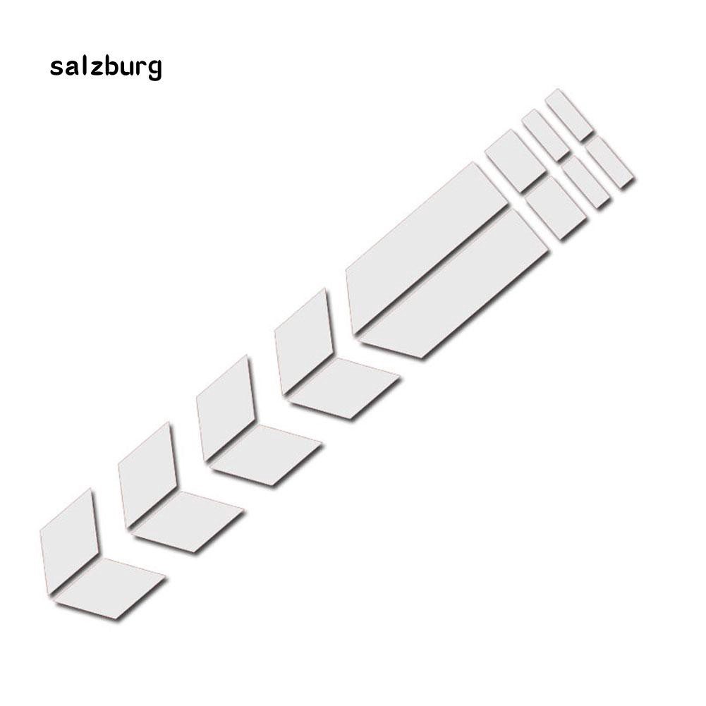 Miếng dán trang trí phản quang hình xương cá cho xe moto