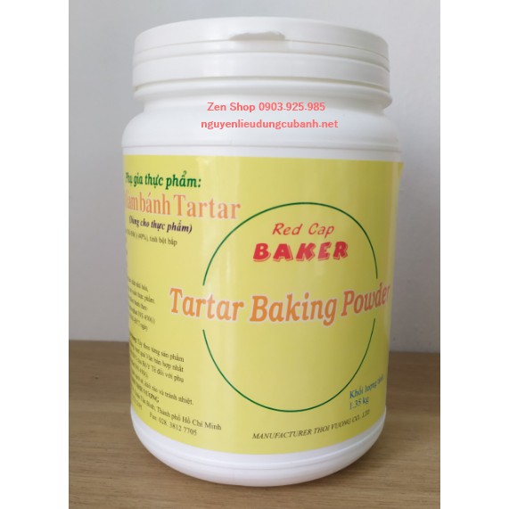 LẺ BỘT TARTAR / CREAM OF TARTAR - 50G, 100G