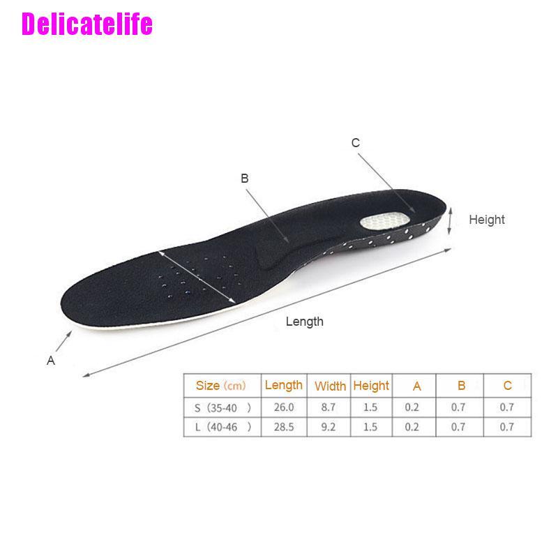 Miếng lót giày thể thao bằng silicone thoải mái size 35-46