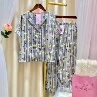 Bộ ngủ pijama lụa satin NOHK