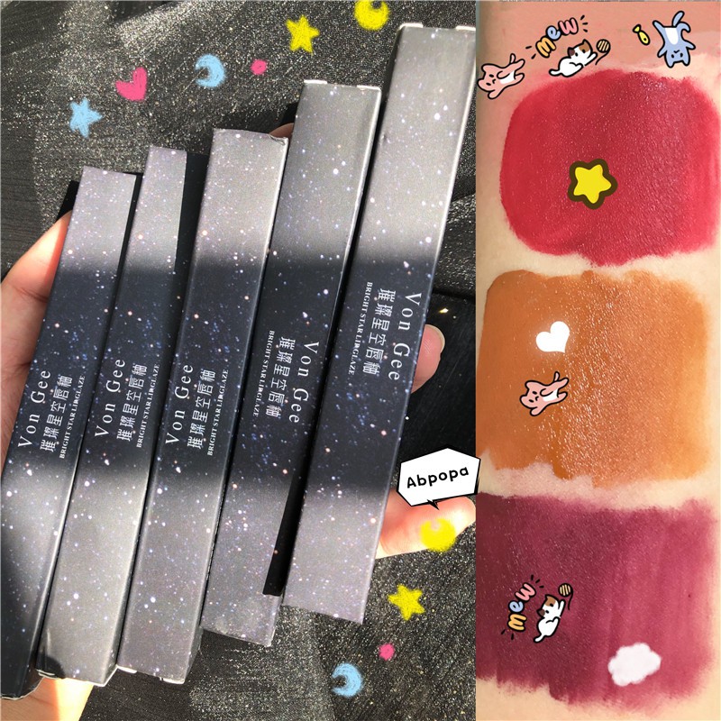 Son môi VONGEE mỏng tự nhiên bán lì lâu trôi chống thấm nước mềm mịn | BigBuy360 - bigbuy360.vn