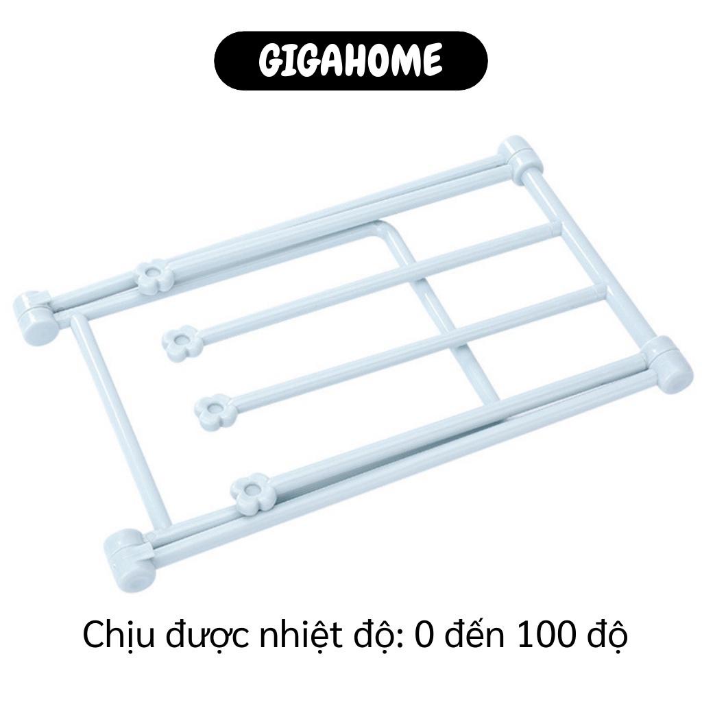 Giá treo khăn lau nhà bếp 𝑭𝑹𝑬𝑬𝑺𝑯𝑰𝑷 Cây treo khăn nhà bếp gấp gọn  9555