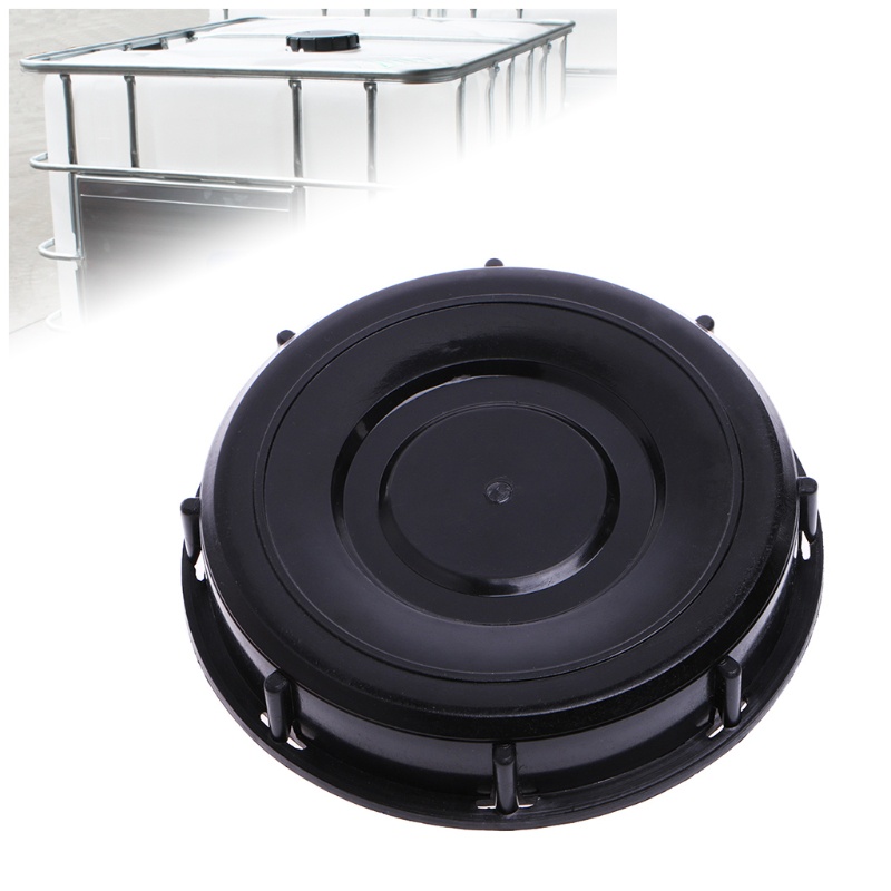 Nắp Đậy Thùng Nước IBC Ton Bằng Nhựa Hai Lỗ Thoát Khí