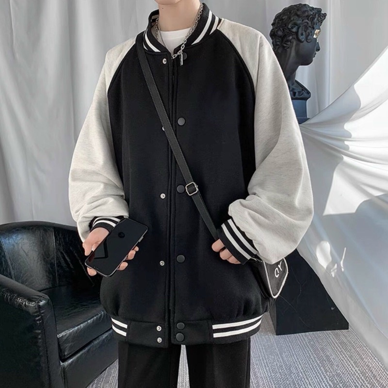 Bomber Unisex Form Rộng