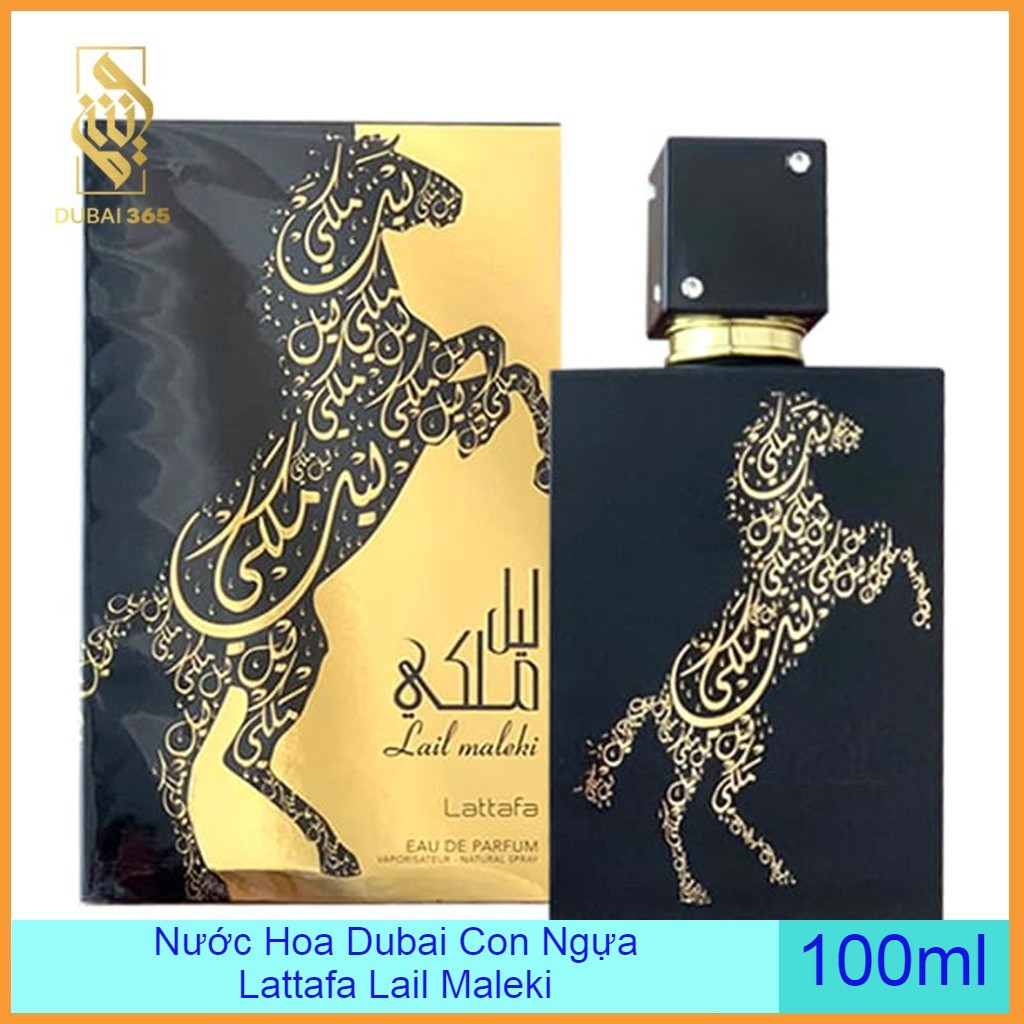 Nước Hoa Dubai Con Ngựa Dành Cho Nam - Lattafa Lail Maleki - 100ml