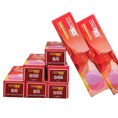 Màu Nhuộm Tóc Colorline Shine chuẩn tông cho salon 100ml