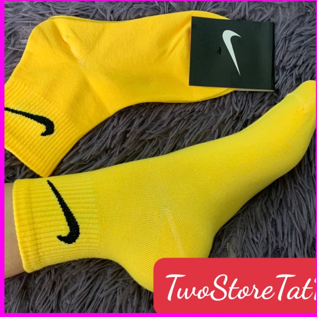 [HÀNG ĐẸP] Tất dệt kim Cổ Lửng NIKE thể thao cao cấp siêu thoáng