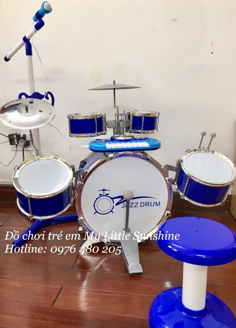 Bộ trống Jazz Drum 10 chi tiết cho bé