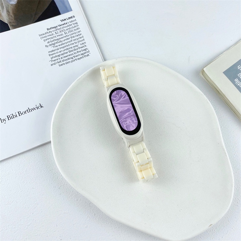 Dây Đeo Nhựa Cho Đồng Hồ Thông Minh Xiaomi Mi Band 6 / 5 4 / 3 / 7