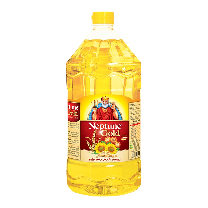 Dầu ăn thượng hạng Neptune Gold chai 2L