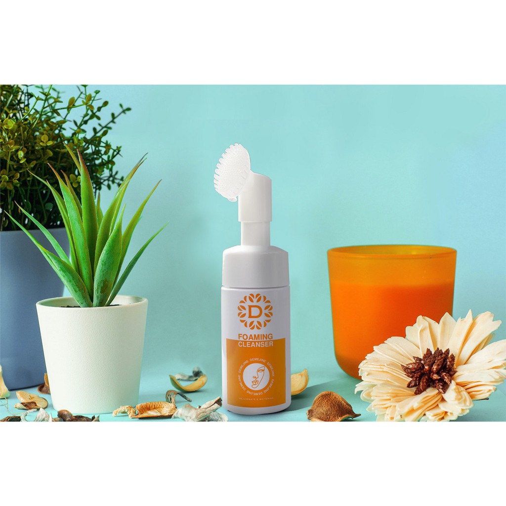 [Hàng Chính Hãng] Sữa Rửa Mặt Đầu Cọ Silicon Sạch Sâu Demejine Foaming Cleanser | BigBuy360 - bigbuy360.vn