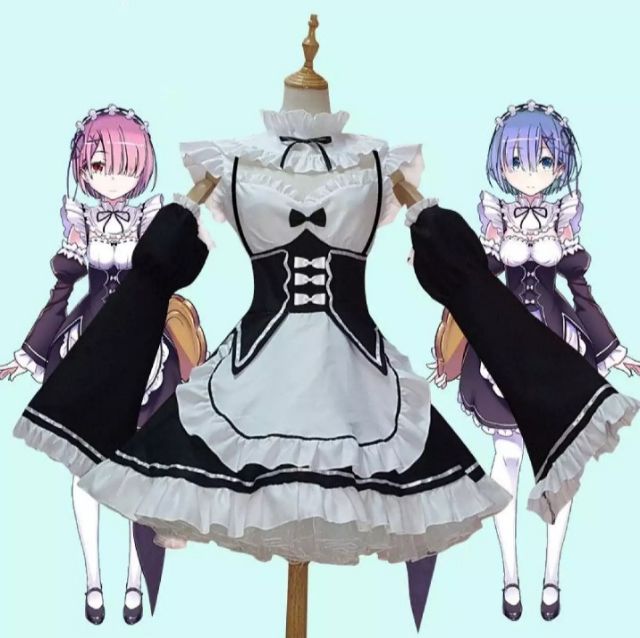 Cosplay ram rem re:zero