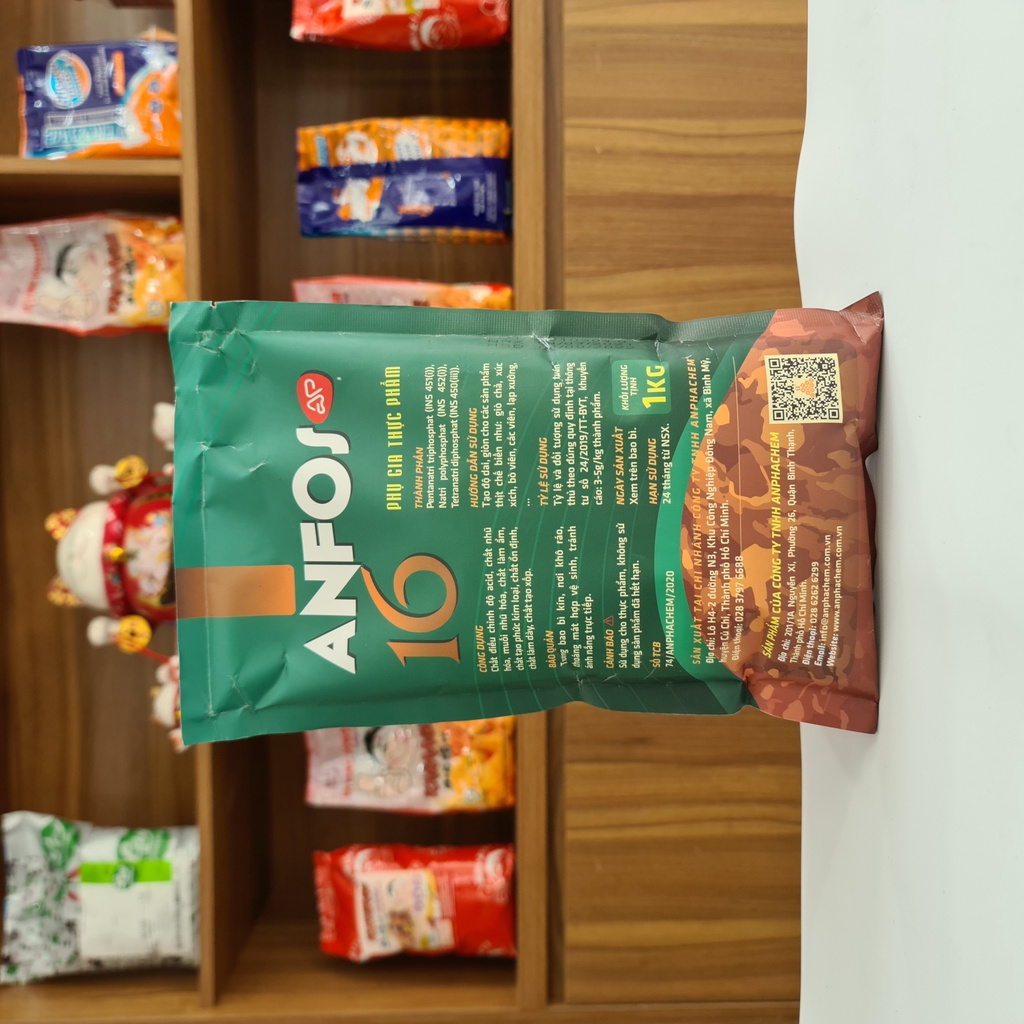 GIÒN DAI ANFOS AP 16 1000G - RỒNG XANH FOODS