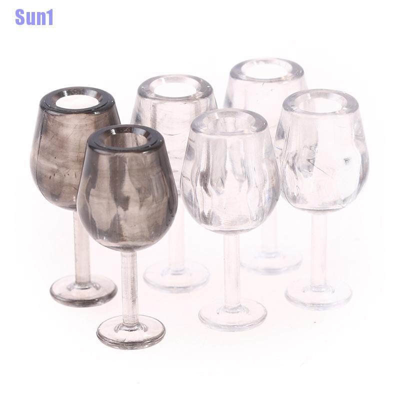 Bộ 10 Cốc Nhựa Trong Suốt Dùng Trang Trí Nhà Cửa