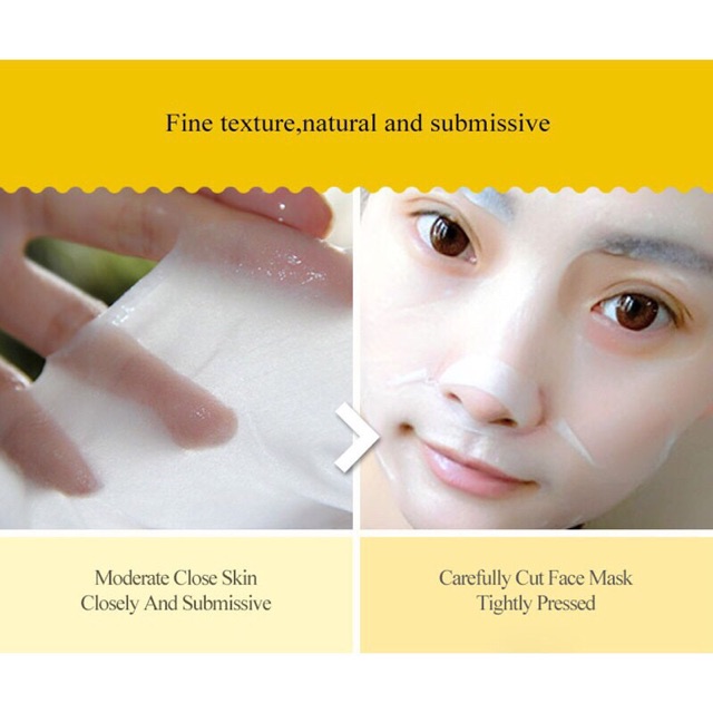 Mặt nạ giấy dưỡng ẩm chống lão hóa Images chiết xuất mật ong mặt nạ nội địa Trung MN03
