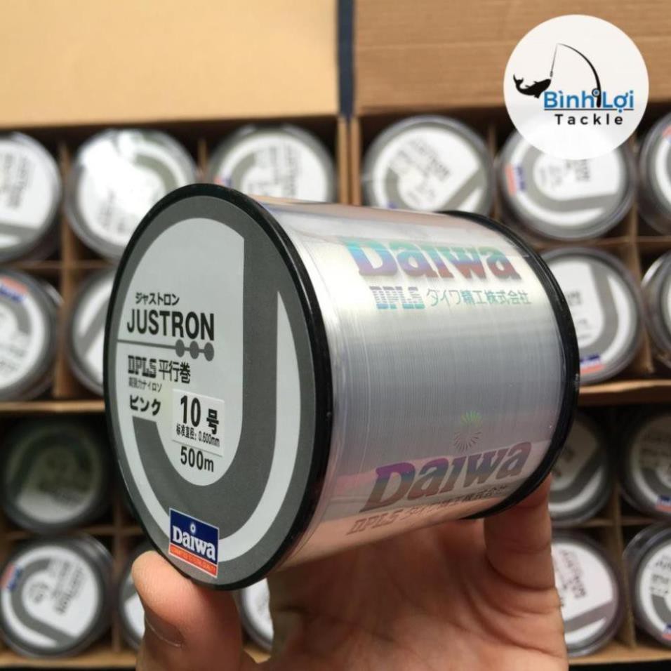 Dây Cước Câu Cá Siêu Bền Daiwa Justron Dài 500m  – Dây Cước Câu Cá Nhật Bản