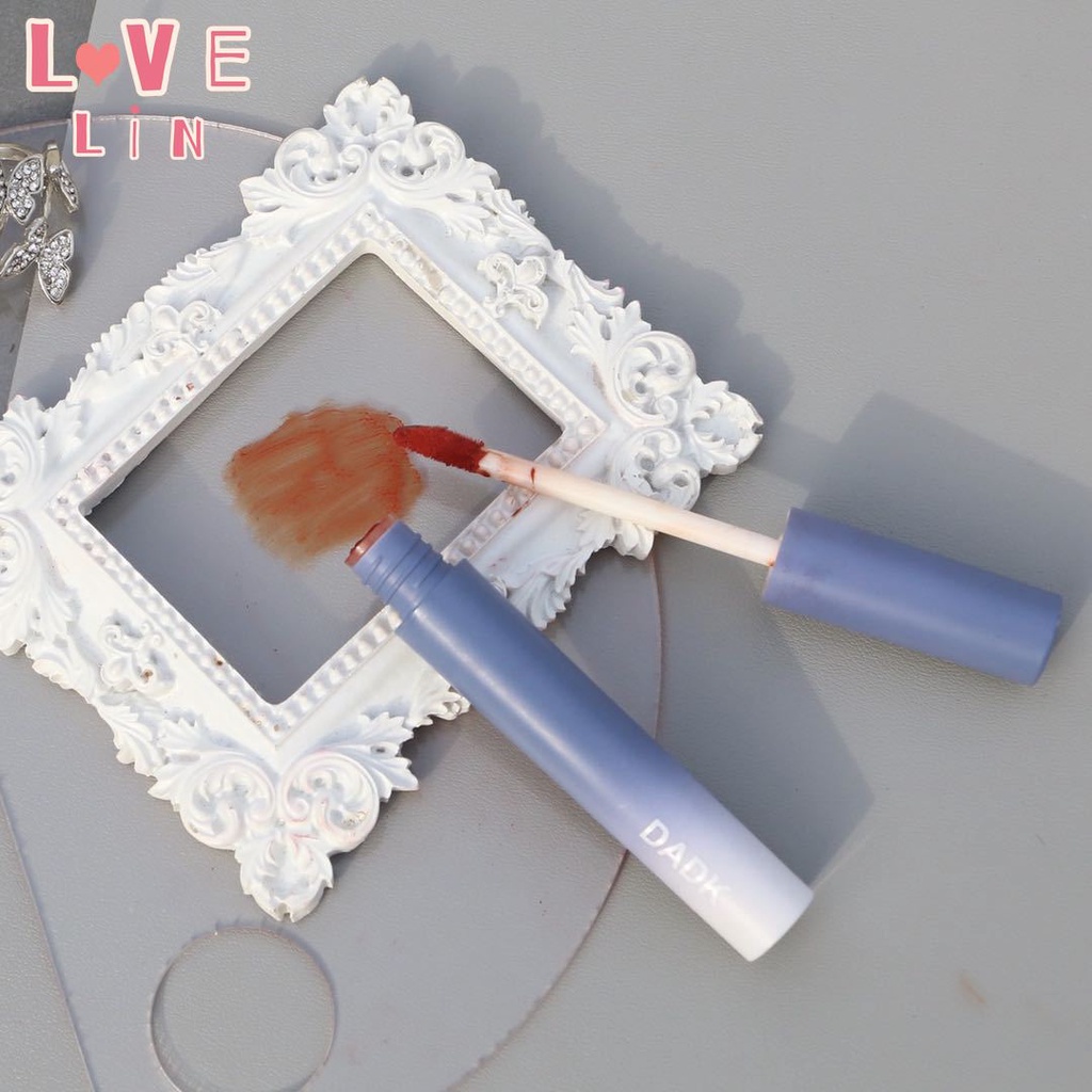 Bộ 5 Son Môi Màu Nhung Lì Vỏ Màu Trắng/Đen Hình Điếu Thuốc/Lá Thuốc Cho Học Sinh