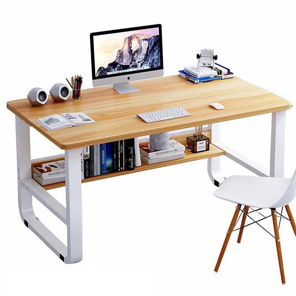Bàn làm việc cao cấp kèm kệ sách Tâm house mẫu mới 2018 BXG035 | BigBuy360 - bigbuy360.vn