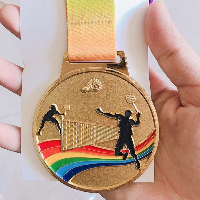 [Free in ấn - dán logo] Huy chương lưu niệm cầu lông