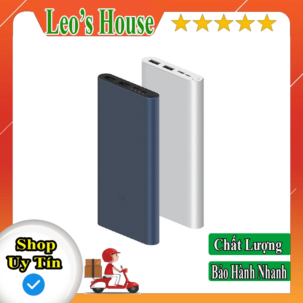 {Xiaomi Gen3} Pin Sạc Dự Phòng PLM13ZM 18W 10000mAh bản sạc nhanh - "Leo's House"