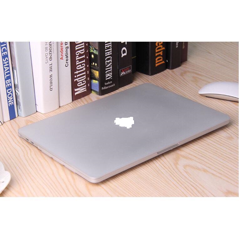 ốp máy tính táo Air 13&quot;(2018-2021)A1932,A2179,A2337 trắng trong 2 màu(Tặng kèm Nút chống bụi + bộ chống gãy sạc)