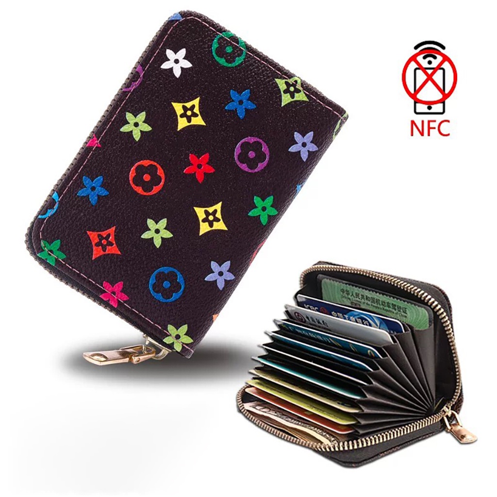 Ví nữ mini ngắn thời trang giá rẻ nhỏ gọn cầm tay LV bỏ túi nhiều ngăn tiện lợi