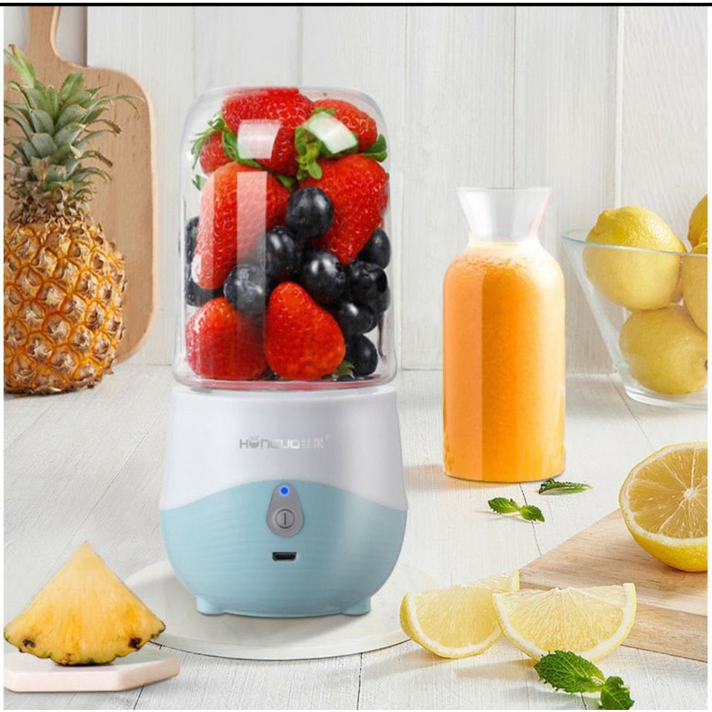 [ 6 LƯỠI ] Máy xay sinh tố cầm tay mini sạc pin, Máy say sinh tố cầm tay đa năng mini 300ml , HÀNG LOẠI 1