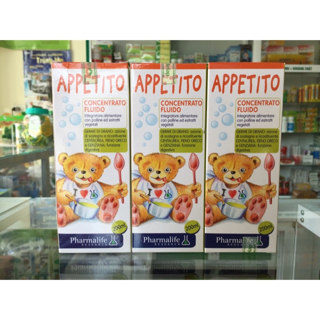 Appetito Bimbi ăn ngon - Fitobimbi appetito Siro thảo dược ăn ngon 3 tác động giúp bé ăn ngon, hấp thu tốt, cao lớn