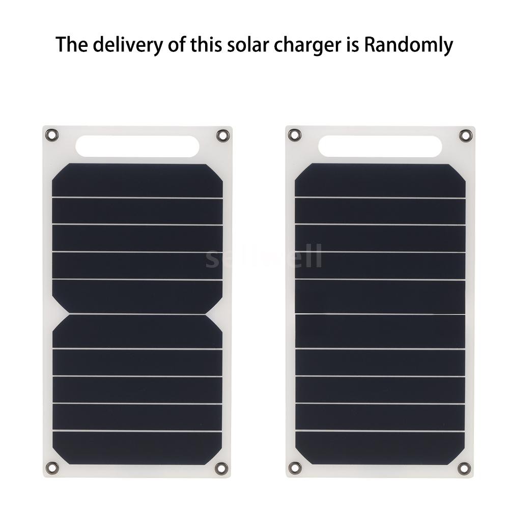 Solar Charger 10W Portable Ultra Thin Monocrystalline Silicon Solar Panel 5V USB Ports for iPhone 6s/6/Plus iPad Galaxy