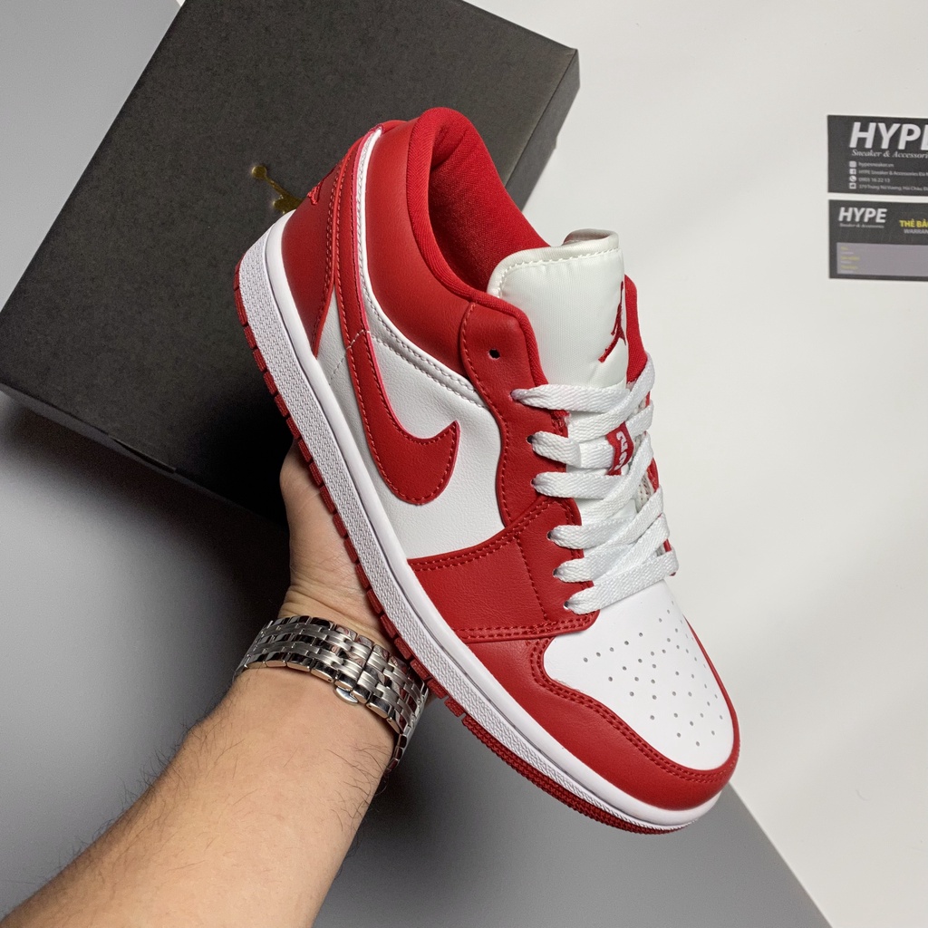 Giày Jordan 1 Low Gym Red  - Hype Sneaker | Phiên bản 1:1 chuẩn