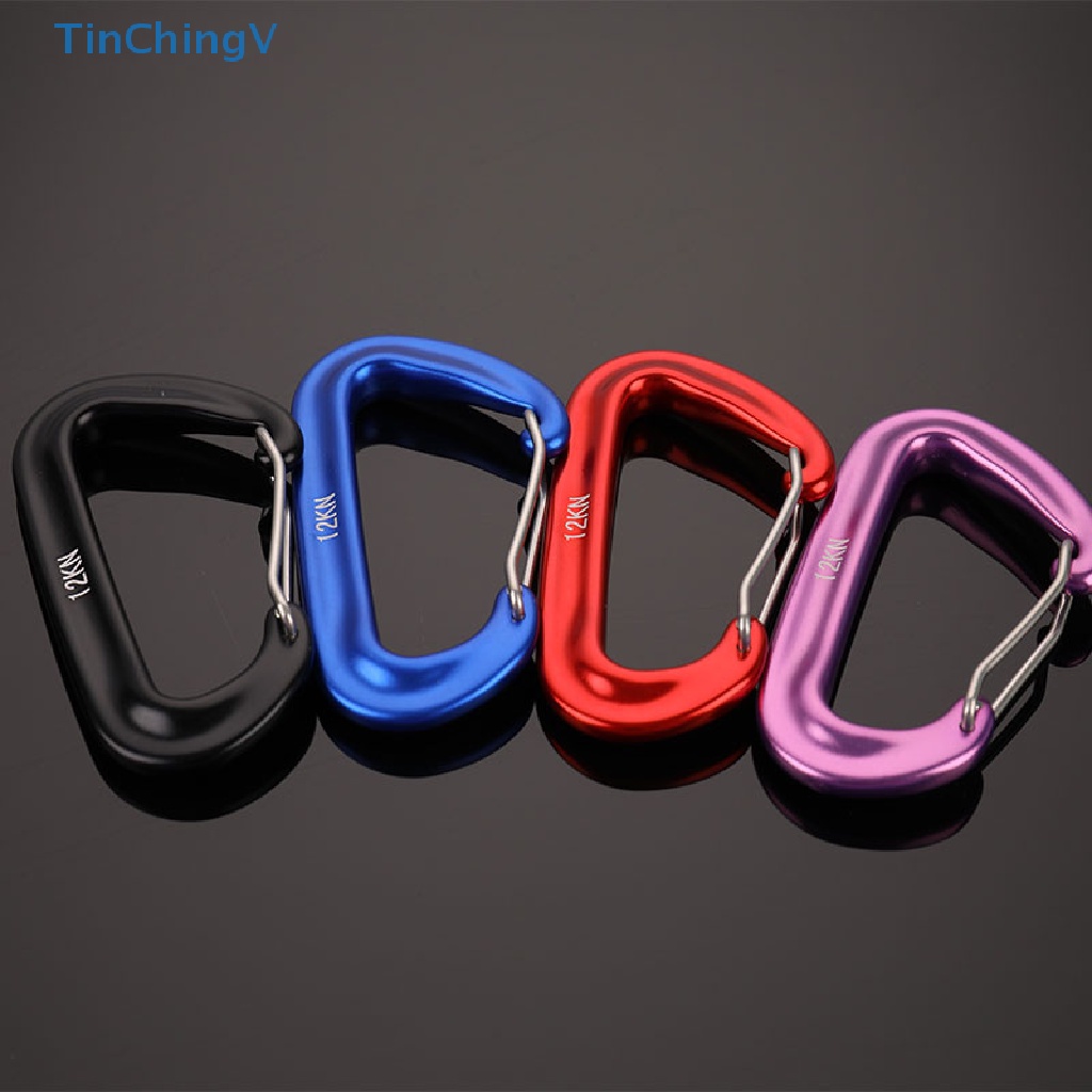 [TinChingV] Móc Khóa Carabiner Leo Núi An Toàn 12KN