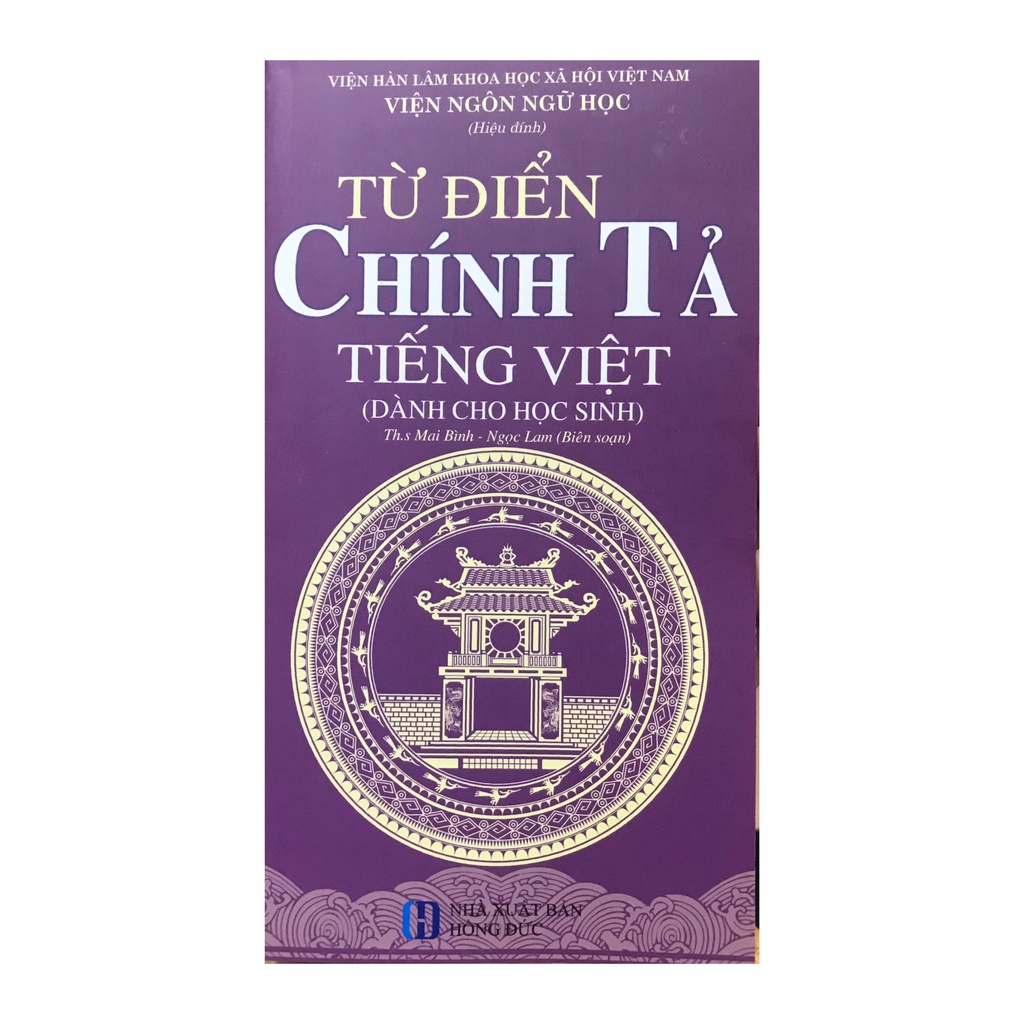 Sách Từ điển chính tả tiếng việt