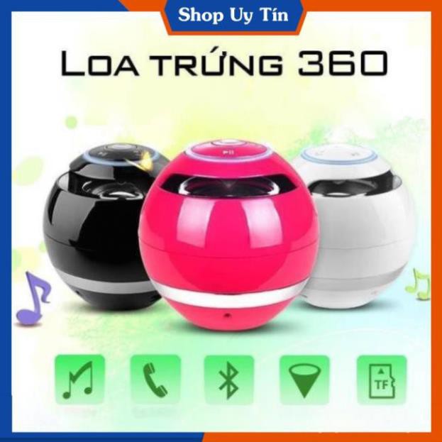 Loa Bluetooth Mini Hình Trứng A18 Có Đèn Led Và Mic Nhận Cuộc Gọi Cao Cấp