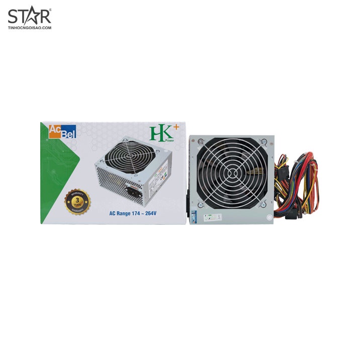 Nguồn Acbel HK+ 350W + Dây Nguồn