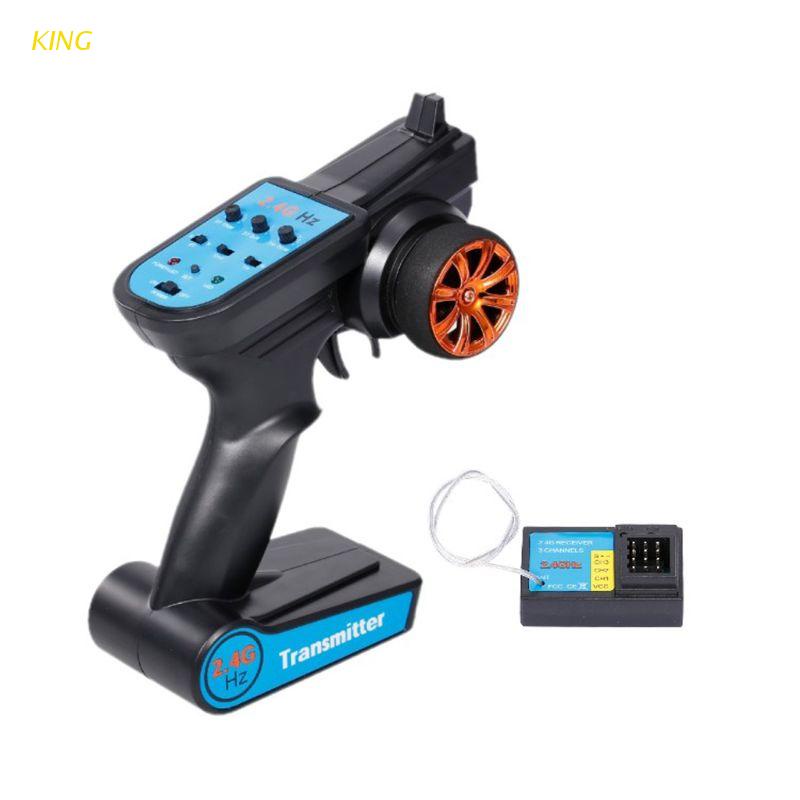 Thiết bị truyền tín hiệu điều khiển từ xa 2.4g 3ch rc cho xe hơi / tàu thuyền